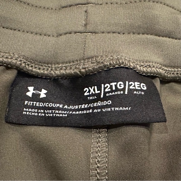 Under Armour Olive Green Scrub Bottoms 2XL Tall - Picture 7 of 9